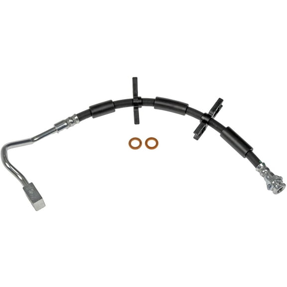 Dorman H620974 Front Passenger Side Brake Hydraulic Hose for Specific Ford Models Fits select: 2004-2005 FORD F150
