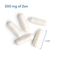 thumbnail image 5 of ARG 200 mg of Zen - Supports Calm and Stress Balance - Delivers 200 mg L-Theanine & 550 mg GABA per Serving - Vegetarian & Hypoallergenic - 30 Servings - 60 Capsules, 5 of 7