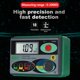 thumbnail image 5 of Digital Resistance Meter Ground Earth Tester 0-2000 Ohm Insulation Tester Multimeter with Digital Display, 5 of 5