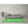 thumbnail image 3 of Ahgly Company Indoor Square Persian Emerald Green Traditional Area Rugs, 3' Square, 3 of 4