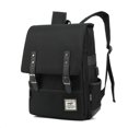 thumbnail image 2 of Mochila para portátil con puerto de carga USB, bolsa de negocios vintage resistente a desgarros para viajes, universidad, escuela, mochilas informales para hombre, mujer oso de fresa  vestir, 2 of 3