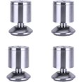 thumbnail image 1 of Juego de 4 patas para muebles, patas ajustables de acero inoxidable de alta resistencia para muebles, para sofá, mesa de cocina, barra de desayuno, soporte para mesa, 50 x 80 mm, 1 of 5