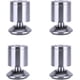 thumbnail image 1 of Juego de 4 patas para muebles, patas ajustables de acero inoxidable de alta resistencia para muebles, para sofá, mesa de cocina, barra de desayuno, soporte para mesa, 50 x 80 mm, 1 of 5