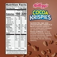 thumbnail image 6 of Kellogg's Cocoa Krispies Chocolatey Flavor Breakfast Cereal, Low Fat, Family Size, 19 oz, 6 of 14