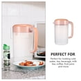 thumbnail image 3 of UPOUART Pp Material Water Pitcher 2.5l Lid Graduations Juice Jug For Hot Tea Cold Drinks, 3 of 8