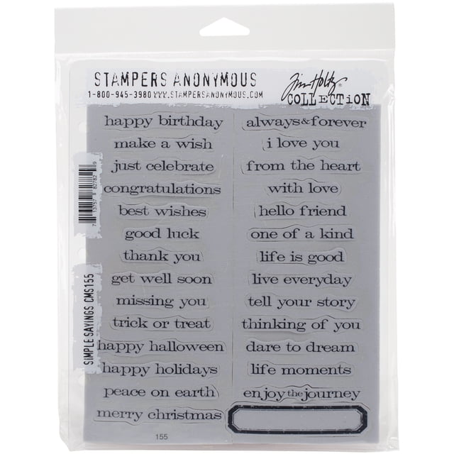 Estampadores anónimos Stampers Anonymous CMS-LG-155