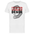 thumbnail image 1 of Raw & Denim Circular Tube T-Shirt Men -Image by Shutterstock, Male Large, 1 of 2