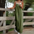 thumbnail image 6 of TNOBHG Women Jumpsuit Women Summer Jumpsuit Backless Sleeveless Wide Leg Loose Fit Full Length Casual Jumpsuit, 6 of 8