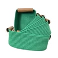 thumbnail image 3 of 5 cestas tejidas para artículos diversos, cesta para juguetes de bebé, perro, baño y dormitorio. Verde, 3 of 9