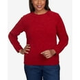 thumbnail image 4 of Alfred Dunner Womens  Classic Chenille Pullover Sweater, 4 of 6
