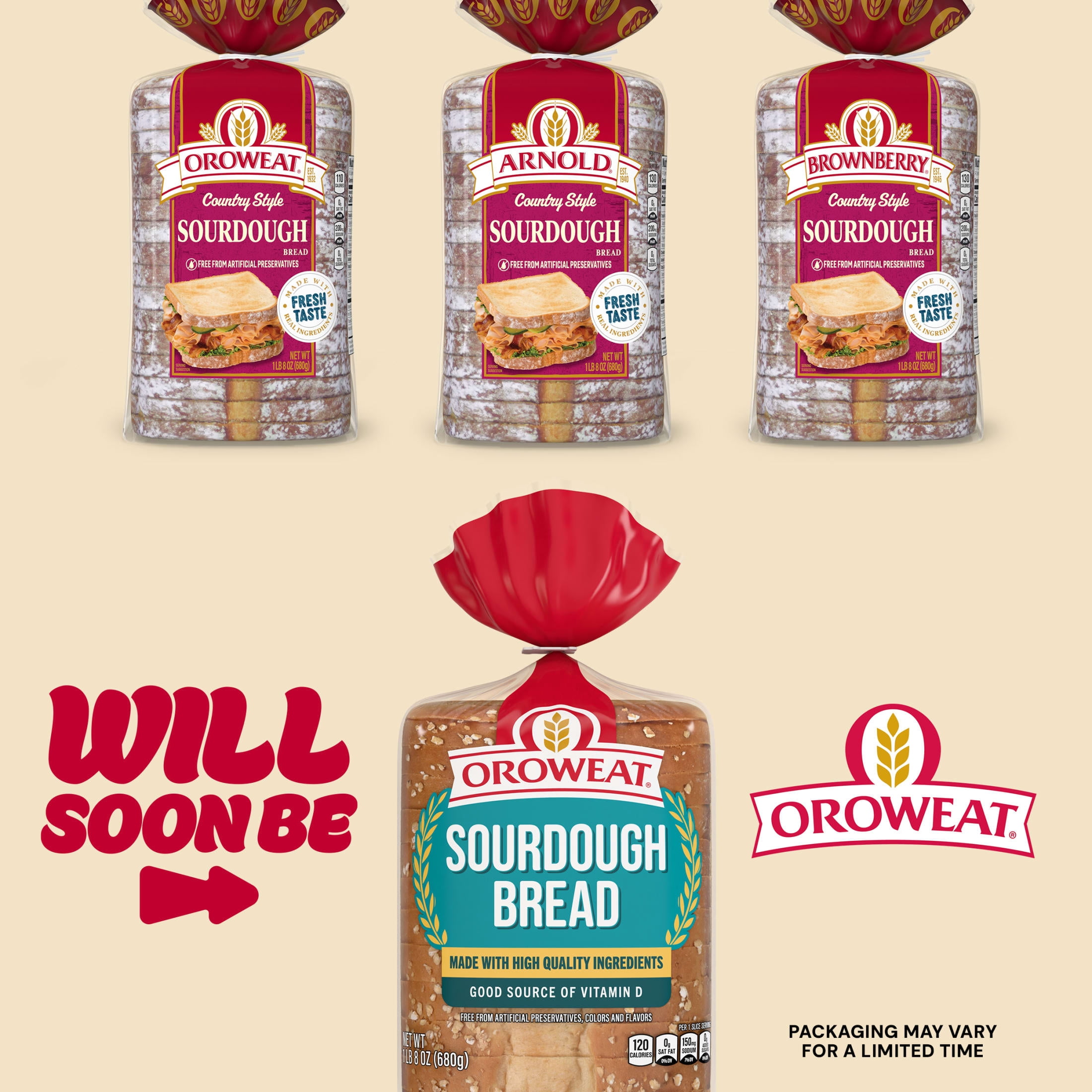 Oroweat Sourdough Bread, 24 oz