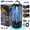Black, variant on Rechargeable Waterproof 3000V Detachable Electric Mosquito Killer Bug Zapper Electronic Insect Fly Trap 3 Modes with Light Sensing for Outdoor and Indoor Black