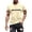 Beige, variant on Men's Fashion City Theme Printed T Shirt Casual Comfortable Top Designer T Shirts for Men Turtle Neck T Shirts for Men Men Shirts