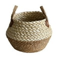 thumbnail image 1 of DOLITY Baskets Decorative Woven Basket for Closet Dorm Brown Small, 1 of 6