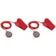 thumbnail image 1 of Llave de seguridad para caminadora de 1.26'', reemplazo de llave magnética universal para la mayoría de las caminadoras con imán negro, 2 piezas, 1 of 6