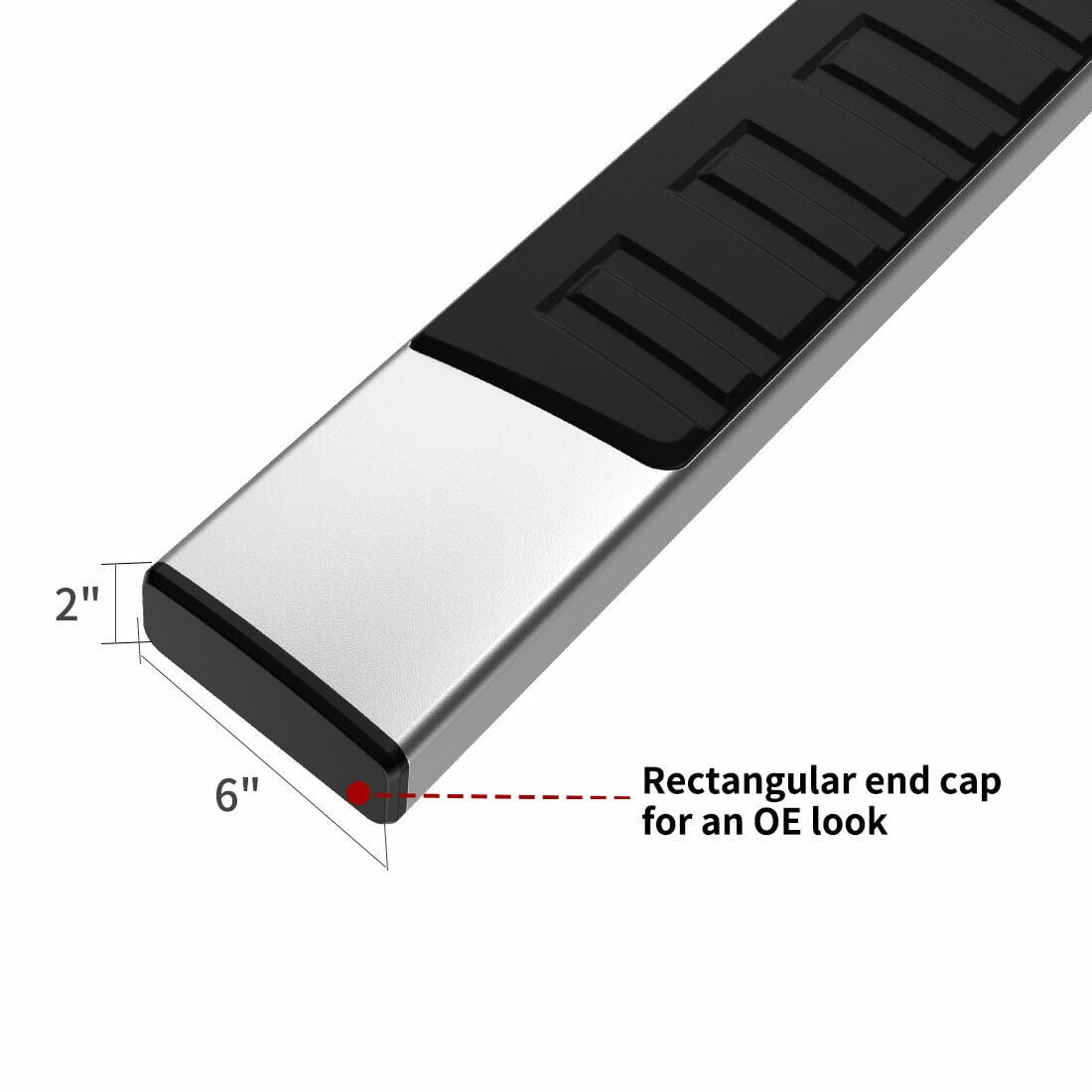 RVNI Running Board for 2019-2023 2024 2025 RAM 1500 Quad Cab New Body Style 6" Side Step Nerf Bar