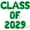 Green, variant on Letter Balloons - CLASS OF 2029 16" Inch Alphabet Letters Foil Mylar Balloon Graduation Party Banner (Gold)