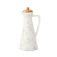 thumbnail image 5 of Callipe 400/800ml Ceramic Oil Dispenser Bottle Dust-proof Design Handmade Ceramics Oil Can for Kitchen Cooking Olive Oil Soy Sauce Vinegar Cruet Storage Jar Hotel Art, 5 of 8