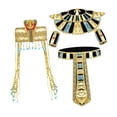 thumbnail image 3 of 5 Piezas De Accesorios Para Disfraces Egipcios De Mujer, Tocado De Reina De Egipto, Trajes De Fiesta, 3 of 8