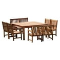 thumbnail image 2 of Milano 9-Piece Square Patio Dining Set | Solid Wood 100%FSC Certified|, 2 of 11