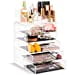 thumbnail image 3 of SorbusÂ® Cosmetic Makeup and Jewelry Storage Case Display - Spacious Design - Great for Bathroom, Dresser, Vanity and Countertop (4 Large, 2 Small Drawers, Clear), 3 of 5