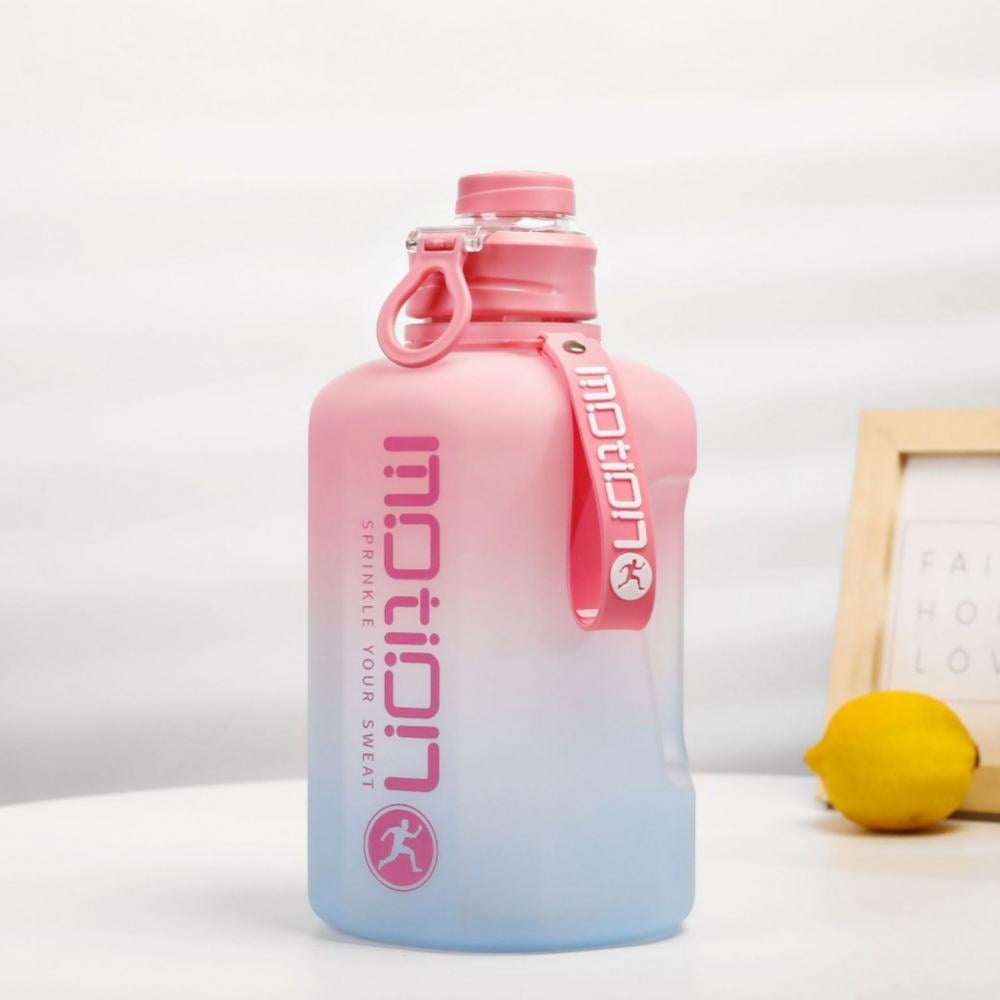 SkinnyFit Hydro Bottle Motivational Water Bottle w/Intuitive Time Markers, Leak & Sweat Proof, Carrying Handle & Secure Lid Lock, BPA-Free