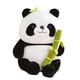 thumbnail image 3 of Panda con almohada de bambú, juguete de peluche, silla, almohada, adorno para dormitorio 40cm, 3 of 9