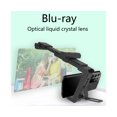 thumbnail image 1 of Phone Screen Magnifier Foldable Adjustable Eye Protection High Clarity Screen Amplifier Desktop Holder for Home-Black, 1 of 5