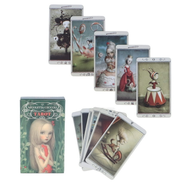 Baraja De Cartas De Tarot, 78 Uds., Papel Recubierto, Mini Cartas De Tarot En Ingles Juego De Mesa Interaccion Baraja De Cartas De Tarot, 78 Uds., Papel Recubierto, Mini Cartas De Tarot En Ingles Juego De Mesa Interaccion