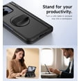 thumbnail image 5 of Suritch for Google Pixel 10 Pro Fold Phone Case with 360° Rotatable Hand Strap Grip Holder, Invisible Kickstand and Screen Protector, Rugged Shockproof Protective Cover, Black, 5 of 9