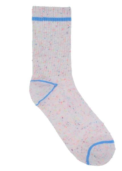 Wonder Nation Girls Crew Socks 6PK Nep Yarn
