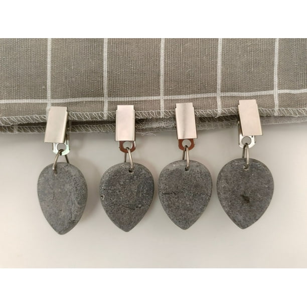 4pcs Tablecloth Weight Tablecloth Pendant Table Cover Weights Stone