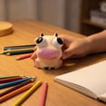 thumbnail image 4 of TOYOUME Eye-Popping Stress Relief Toy, Squeeze Pop Doll for Anxiety, Desk Fidget Gift, Khaki, 4 of 5
