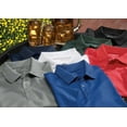 thumbnail image 2 of 24/7 360 Men's 100% Polyester Polo Shirt-Hunter Green-S, 2 of 4