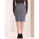 thumbnail image 3 of Falda Lápiz de Tweed para Mujer Falda Clásica de Invierno  Negro XS, 3 of 5