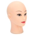 thumbnail image 1 of Bald Mannequin Head Hats Glasses Wigs Training Mannequin Making PVC Head Model, 1 of 1