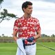 thumbnail image 3 of Fotbe Popcorn2 Camiseta Polo de Golf para Hombre con Estampado – Camisa Deportiva Transpirable con Cuello Abotonado-Large, 3 of 6