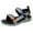 Grey, variant on TOWED22 Boys Sandals Kids Fashion Sport Sandals Outdoor Sandal Athletic Casual Sandals Beach Shoes(Black,12)