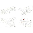 thumbnail image 4 of 1:100 Paper A380 German Lufthansa  Airlines Airplane Model Simulation Aircraft Model Aviation Model Aircraft Kits for Collection and Gift (Unassembled Kit ), 4 of 8