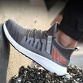 thumbnail image 4 of Men's Steel Toe Safety Work Shoes Indestructible Air Mesh Breathable Safety Sneakers Anti-smashing Protective Boots, 4 of 5