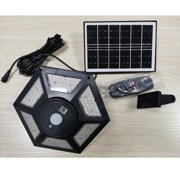 ZPAQI Upgraded Solar Shed Light Indoor Outdoor Solar Powered LED Daytime Work Lights