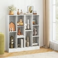 thumbnail image 2 of Gymax 5-Cube Bookshelf 41'' Floor Bookcase w/ 2 Anti-Tipping Kits Freestanding Storage White, 2 of 10