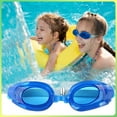 thumbnail image 2 of 2 Pcs Lunettes de Natation Ajustables Professionnelles Étanches avec Bouchons d'Oreilles NoseClip Chaud Adulte Enfants Lunettes de Natation Rouge C, 2 of 6