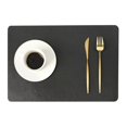 thumbnail image 2 of Solid Color Insulated Placemat Waterproof Oilproof Table Pad For Home Hotel-4, 2 of 2