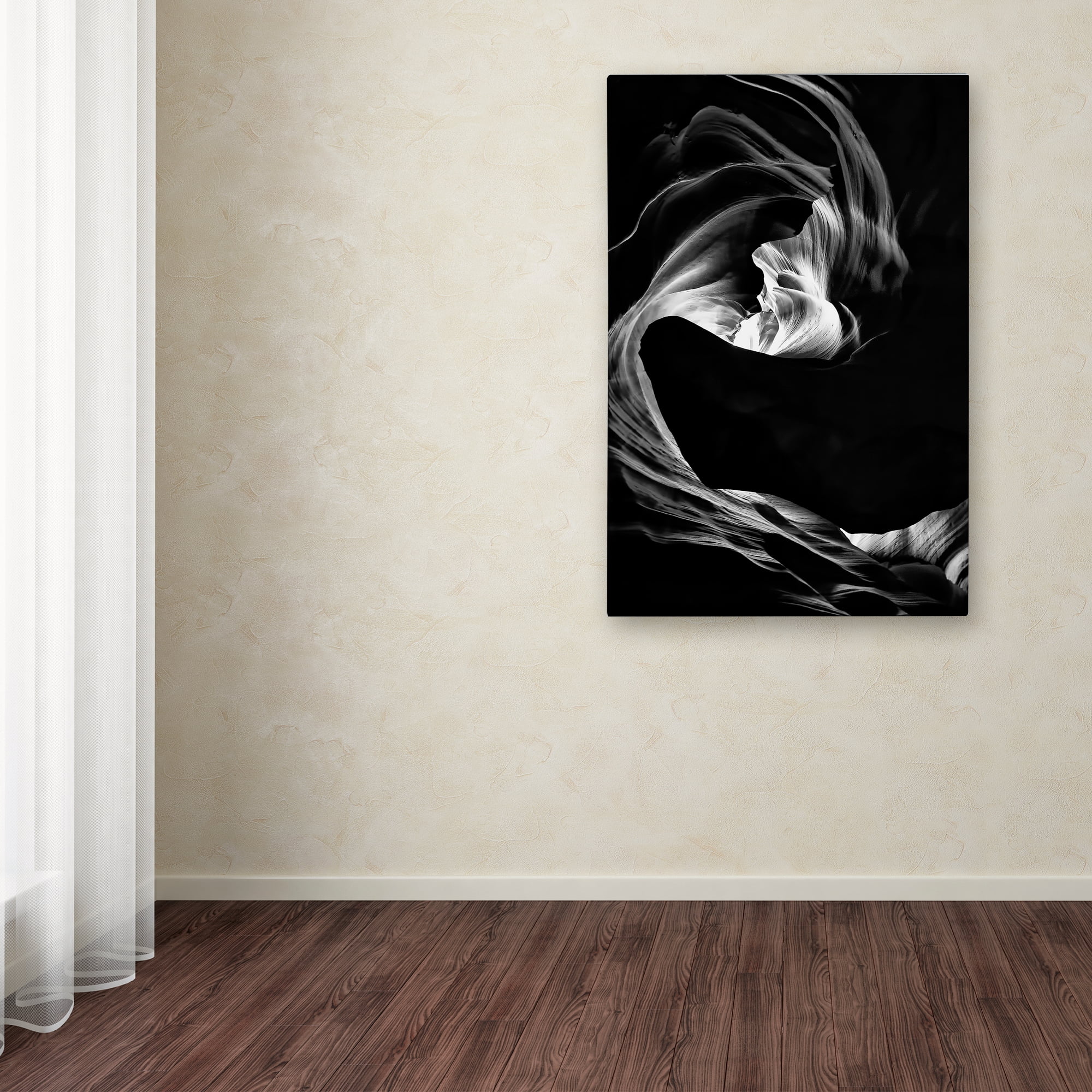 Andrew J Lee 'Vortex Of Lights' Canvas Art