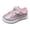 Pink, variant on WXFAZCVU Toddler Girl Shoes Shiny Bow Soft Soled Shoes Lightweight Sneakers Fashion Goingout Size 11