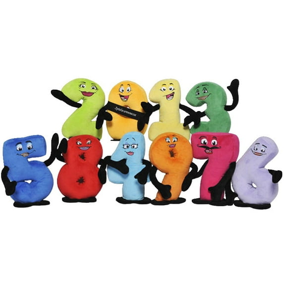 NumbersAlive! Medium Plush Number 8