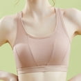 thumbnail image 2 of Durtebeua Bras For Women Underwire Mid Impact Molded Cup Seamless Sports Bra, 2 of 4