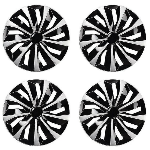 GTB 4pcs 16 Inch Car Wheel Trim Covers For R16 Iron Hub Rims Abs Hub Caps Wheel Rims Cap Hubcap Cover
