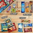 thumbnail image 5 of Fun Flavors Box Favorite Snack Box Cookies Candy Snacks Space Push Pop Toy 50 Count Care Package, 5 of 9